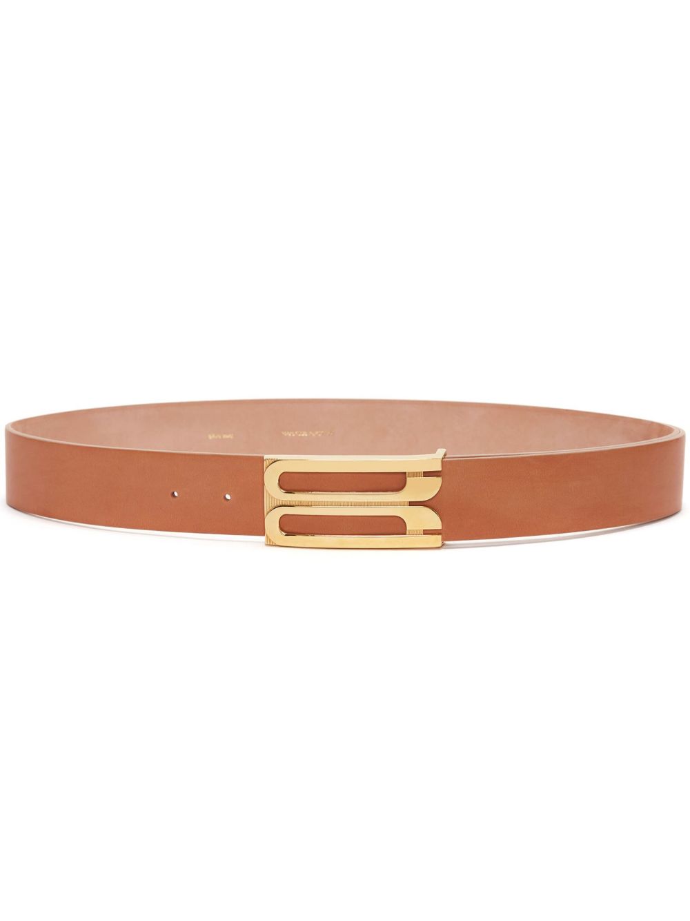 Victoria Beckham Frame 皮质腰带 - 中性色