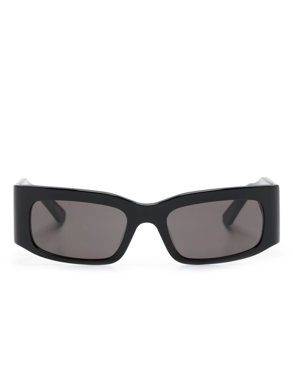 Balenciaga Eyewear 方框太阳眼镜 - 黑色