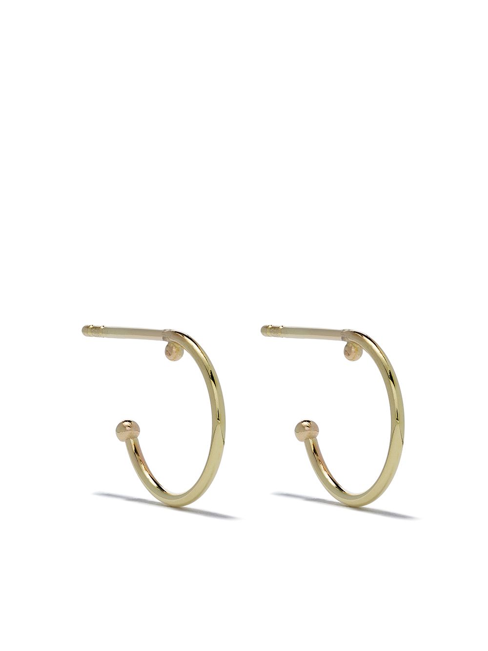 Wouters & Hendrix Gold 18k金小号圈形耳环 - 金色