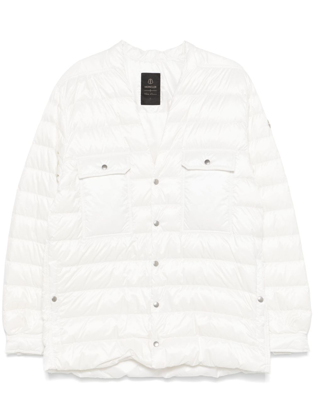 Moncler + Rick Owens Outershirt 夹克 - 白色
