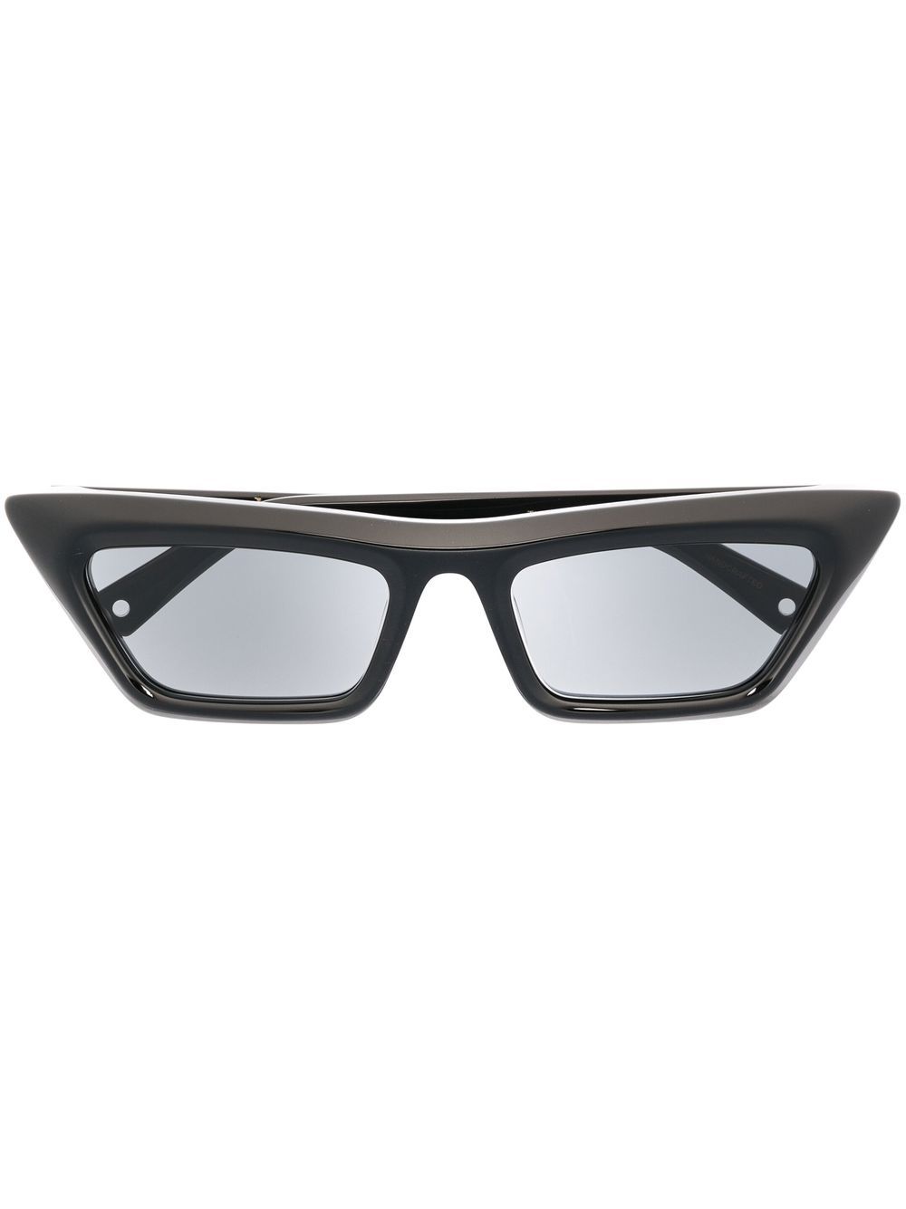 G.O.D Eyewear Twenty Two 猫眼镜框太阳眼镜 - 黑色