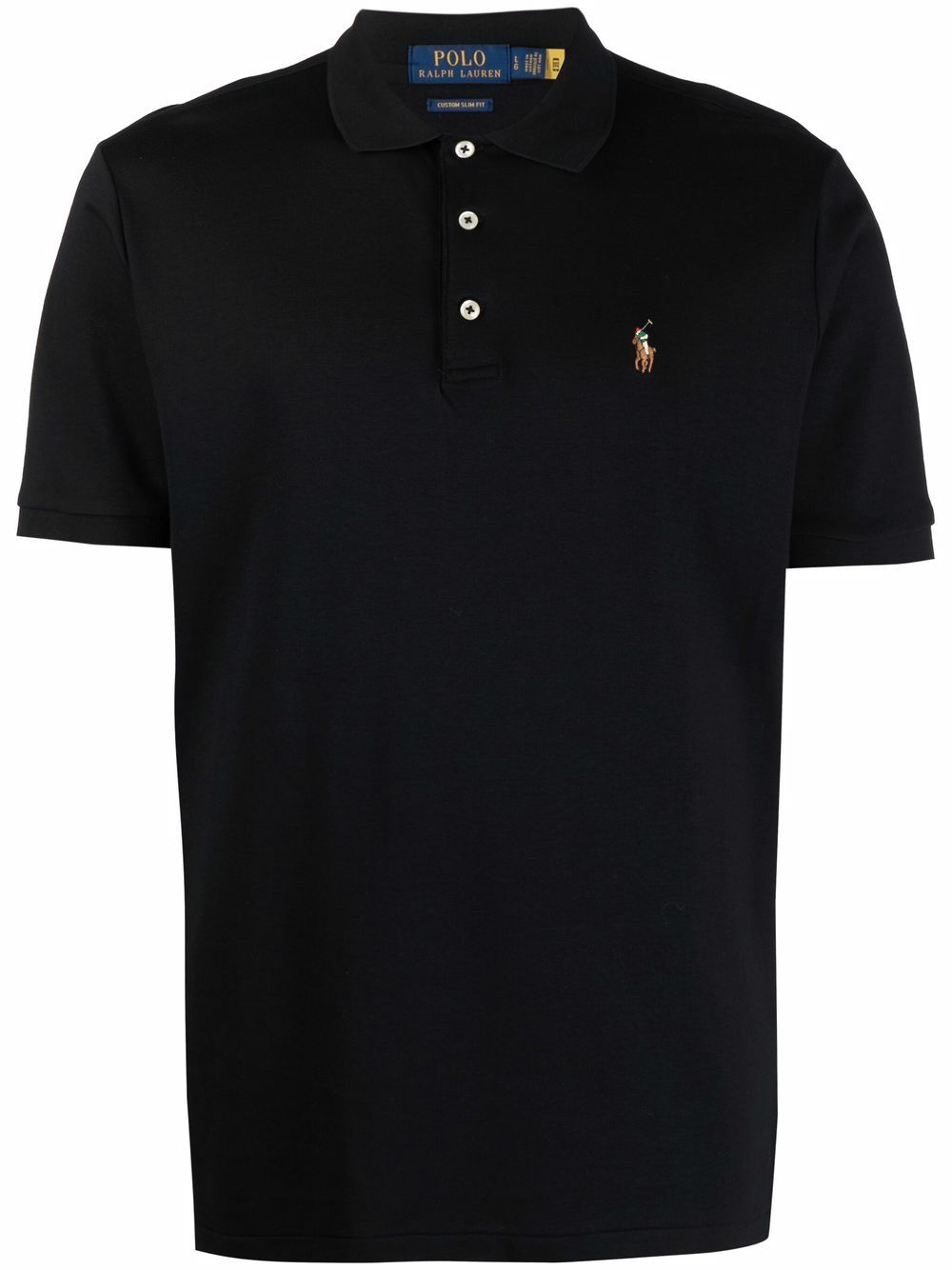 Polo Ralph Lauren 平纹针织polo衫 - 黑色