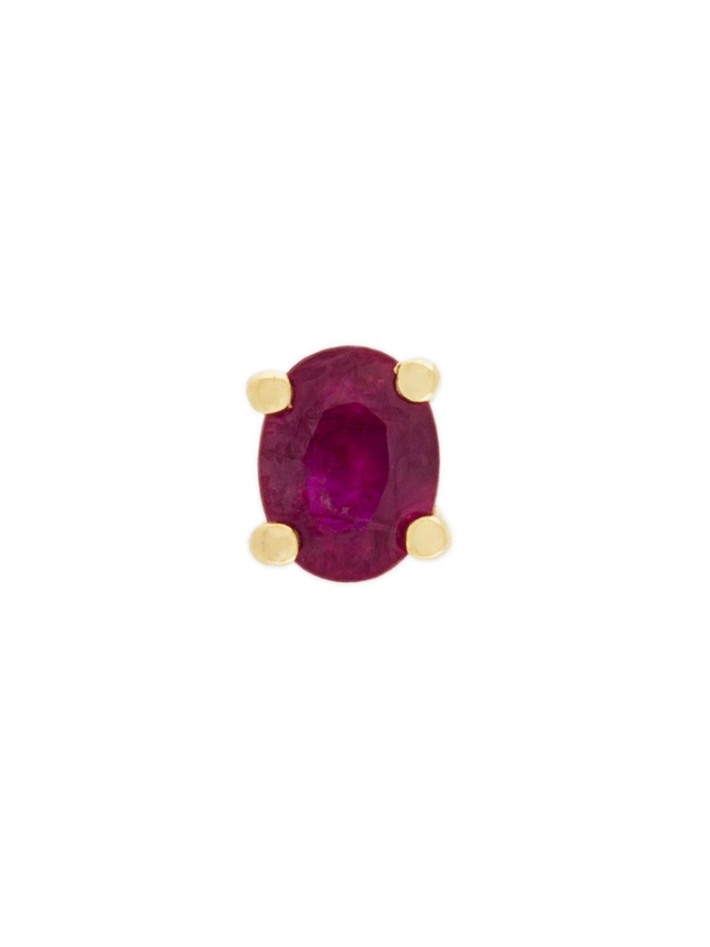 Wouters & Hendrix Gold 'Ruby'红宝石耳环 - 金属色
