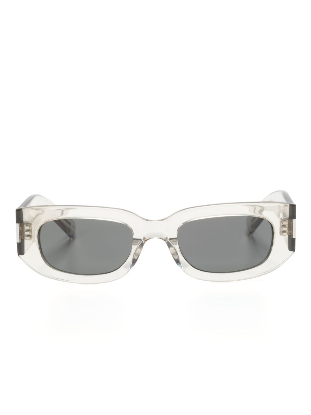 Saint Laurent Eyewear 660 长方框太阳眼镜 - 中性色