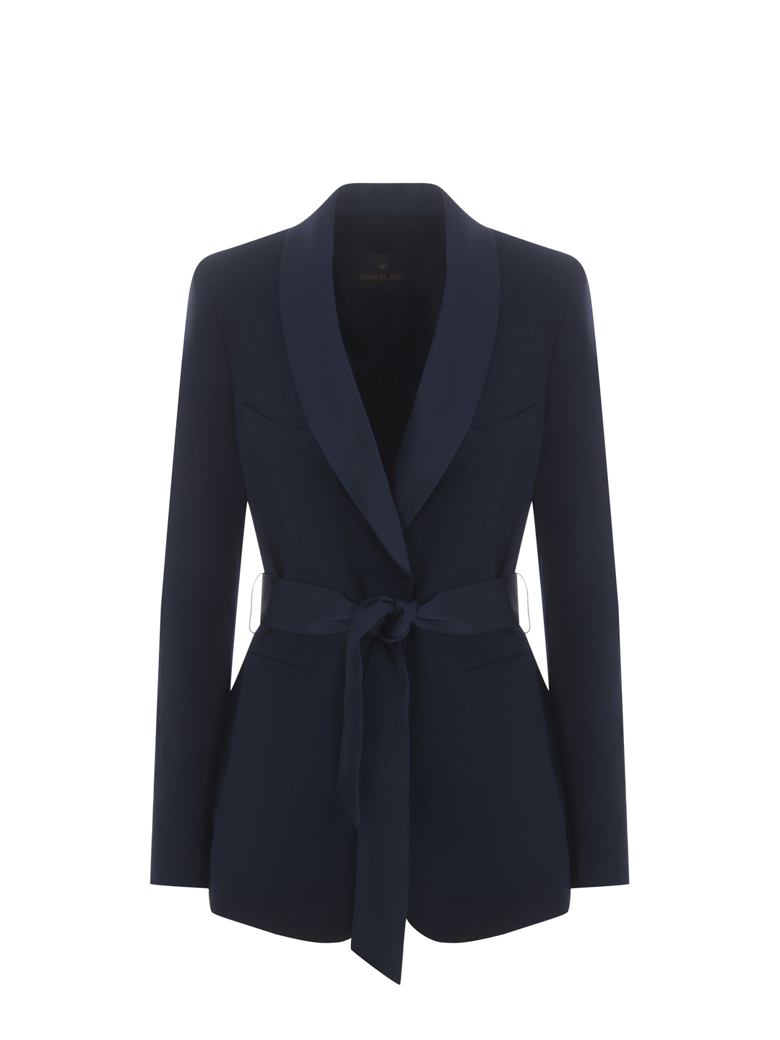 Tuxedo Jacket Manuel Ritz Made Of Never Satin