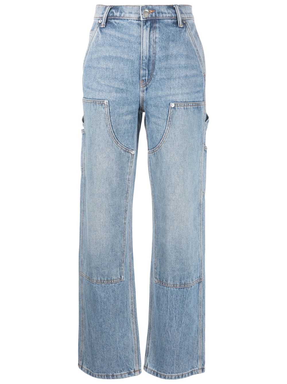 Alexander Wang Ez Slouch 木工牛仔裤 - 蓝色