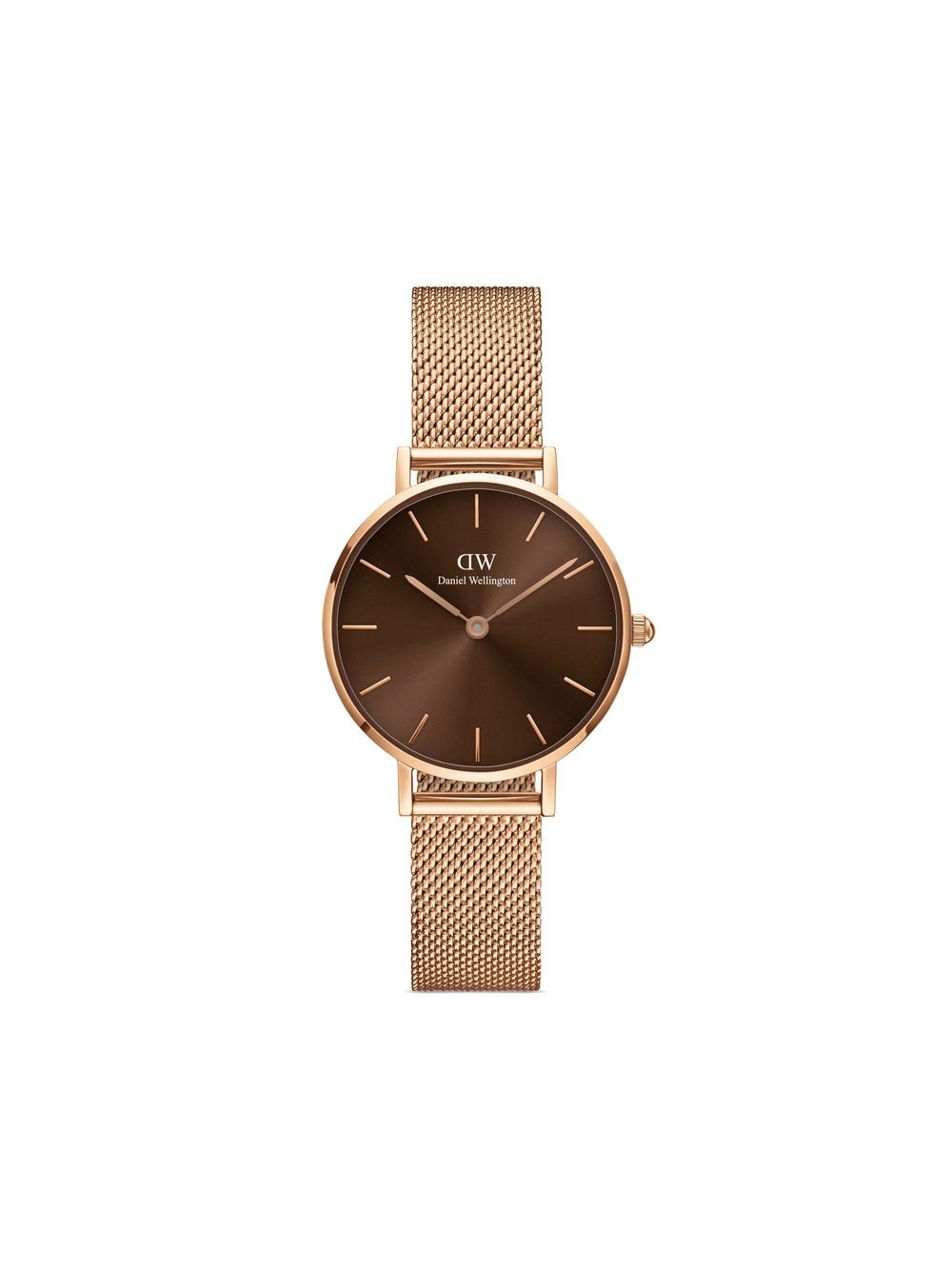 Daniel Wellington Petite Amber 28毫米腕表 - 褐色