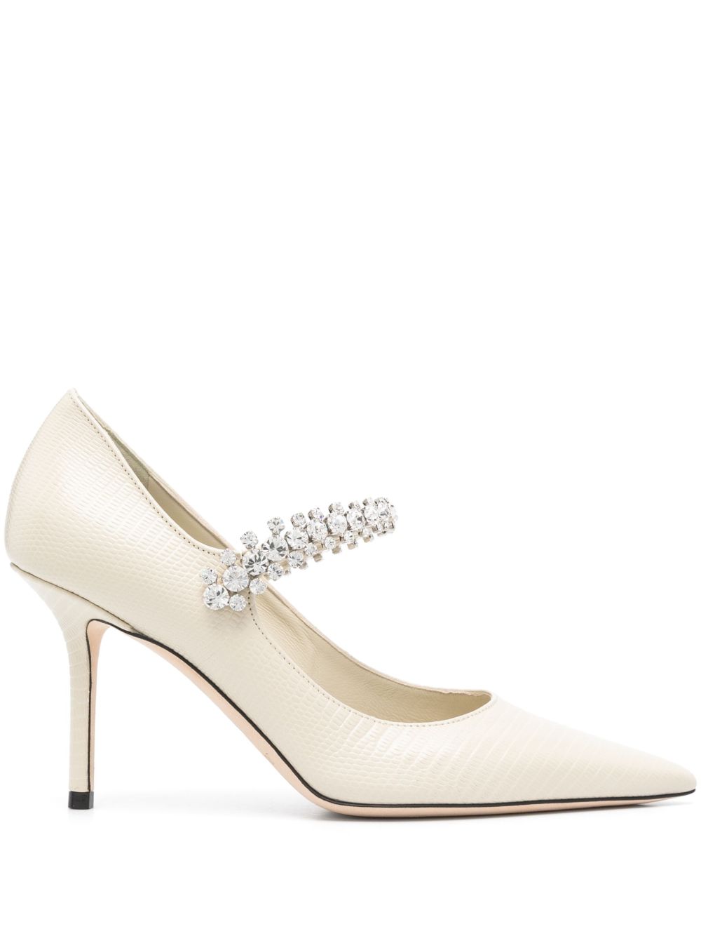 Jimmy Choo Bing 高跟鞋（8.5厘米） - 白色