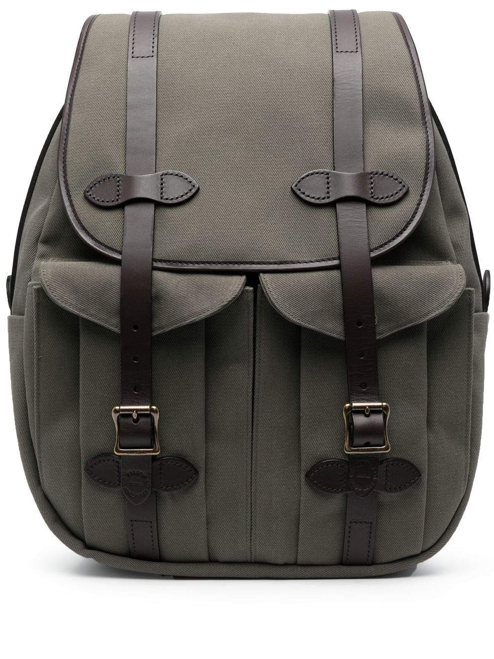 Filson 大号帆布双肩包 - 绿色
