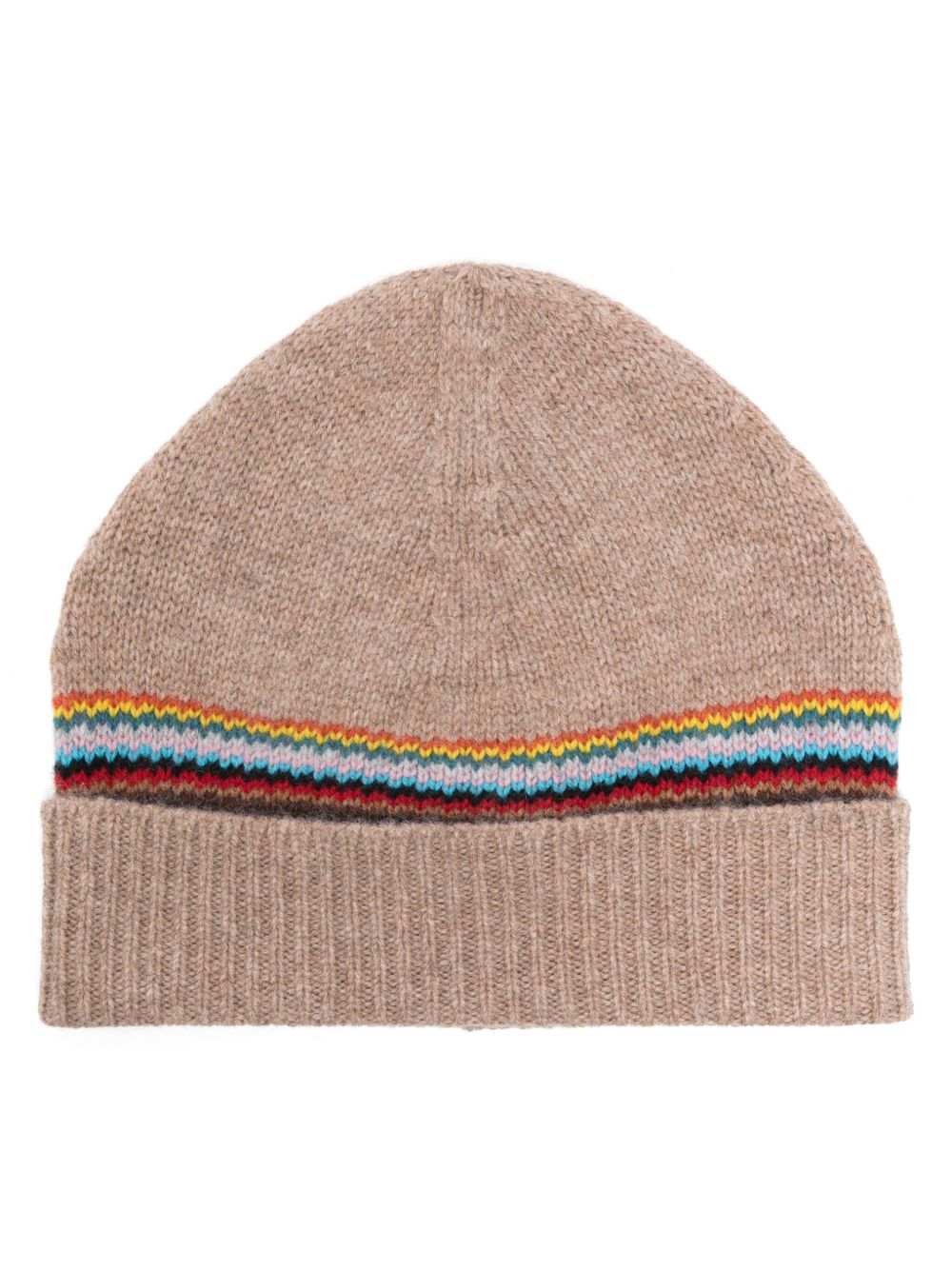 Paul Smith Signature Stripe 套头帽 - 褐色