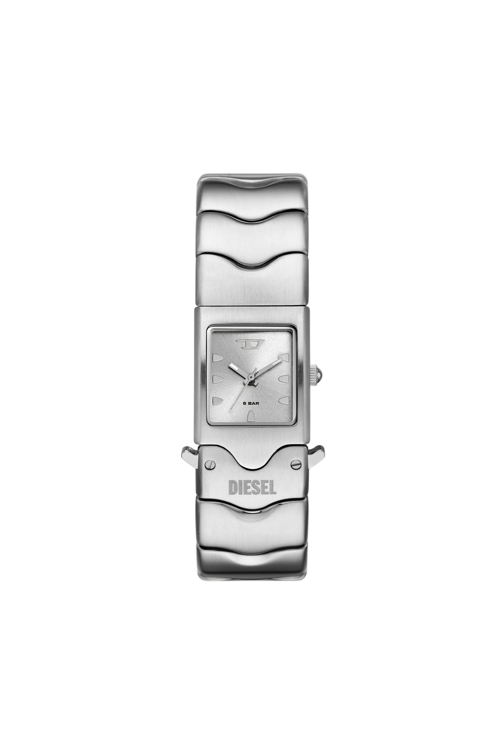 Diesel - Closer stainless steel watch - Timeframes - Unisex - Silver