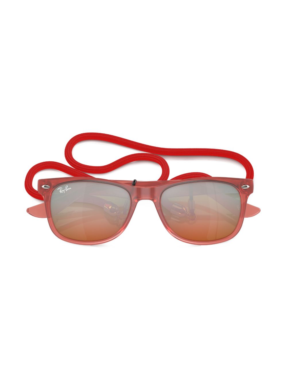 RAY-BAN JUNIOR New Wayfarer 太阳眼镜 - 红色