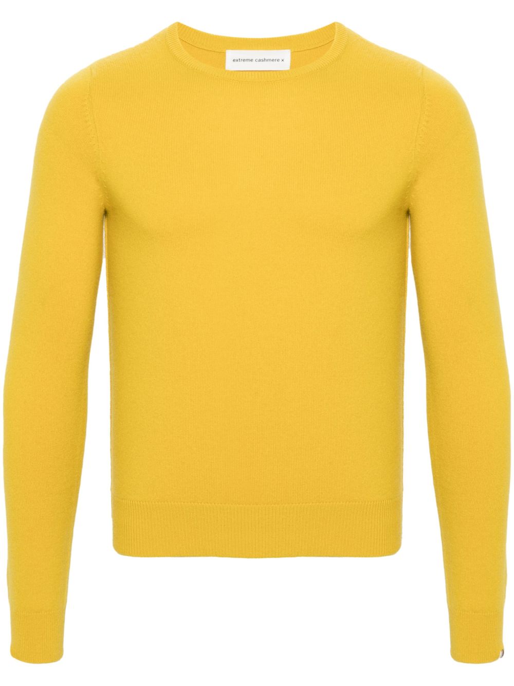 extreme cashmere No 41 修身毛衣 - 黄色
