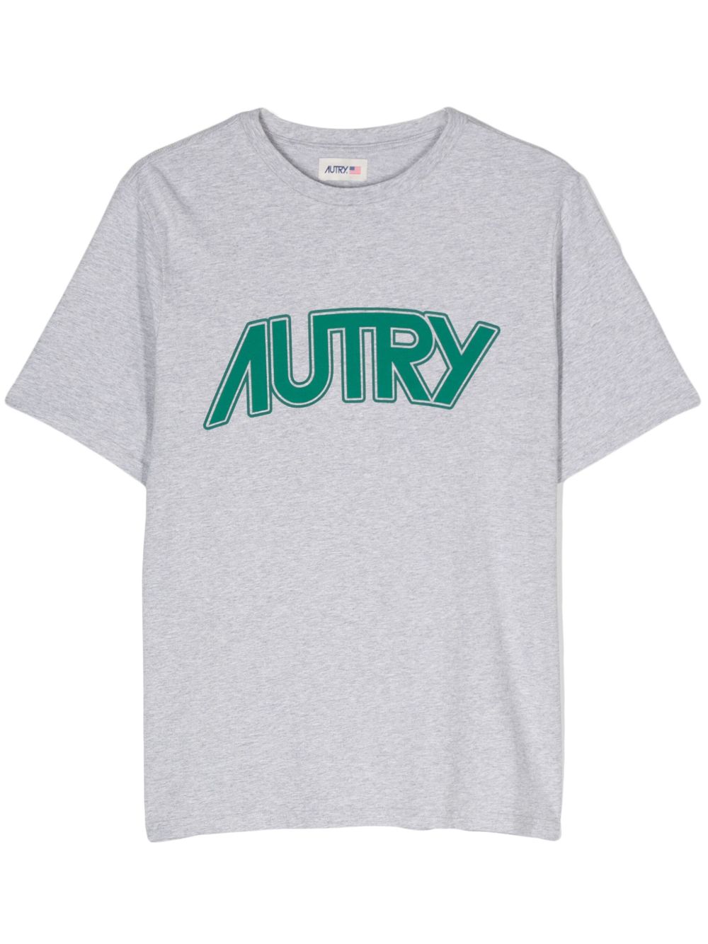 Autry logo印花T恤 - 灰色