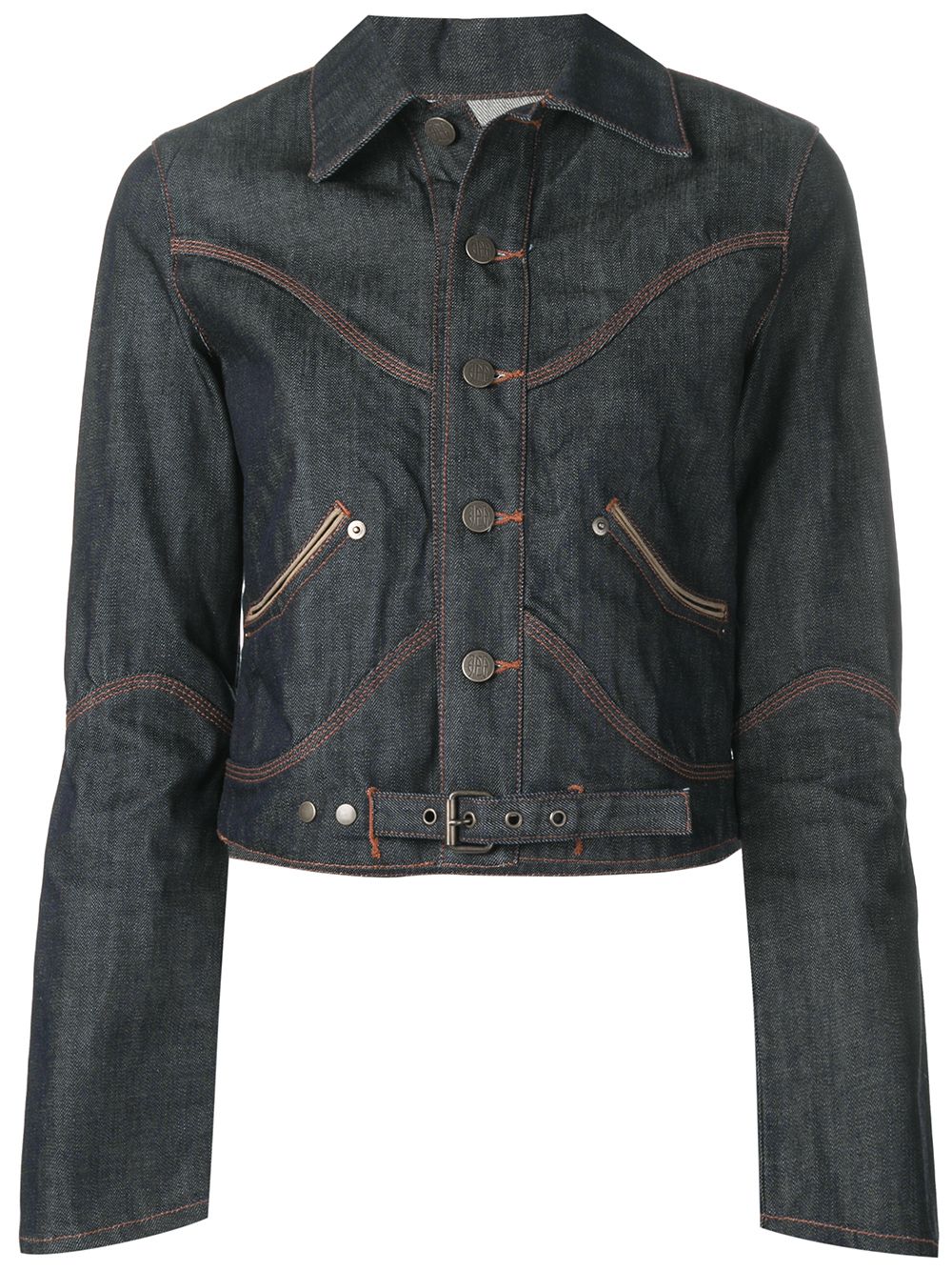 Jean Paul Gaultier Pre-Owned 古着牛仔夹克 - 蓝色