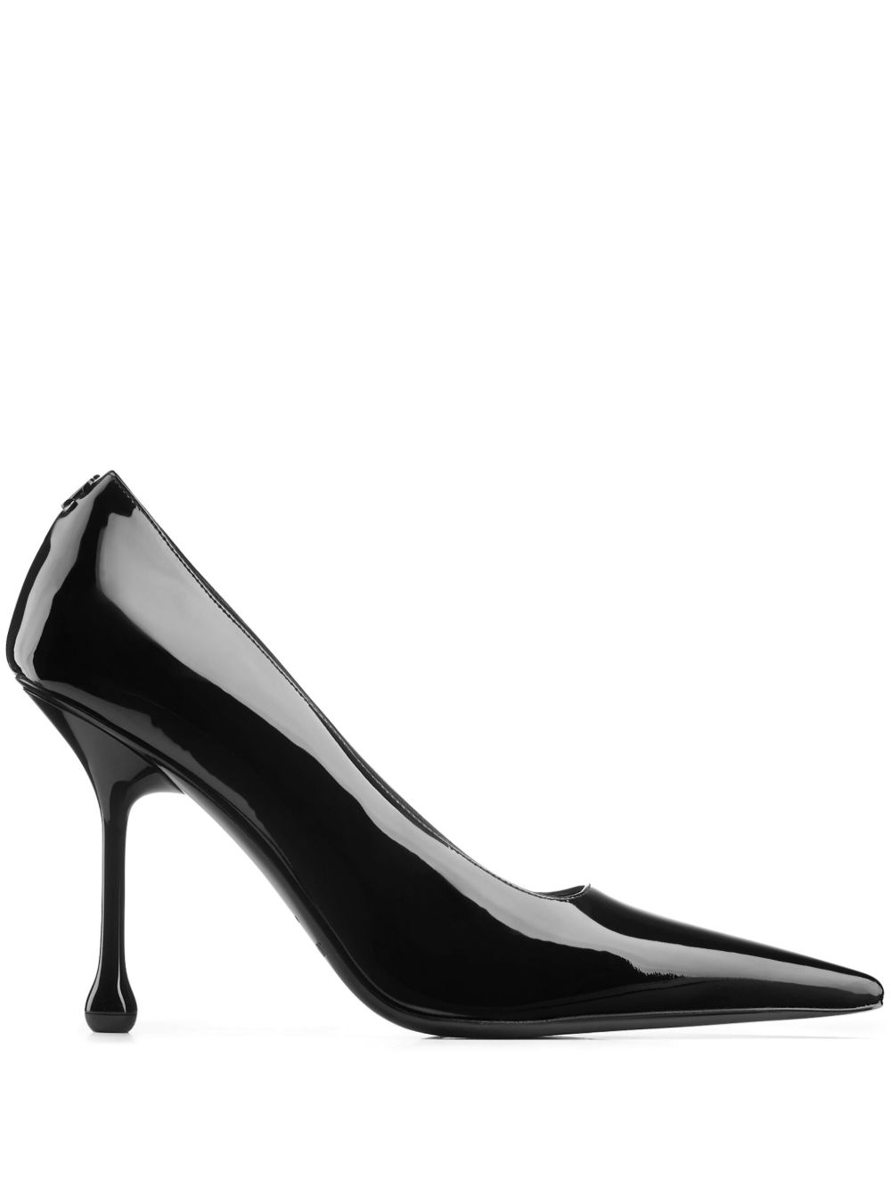 Jimmy Choo Ixia 漆皮高跟鞋 - 黑色