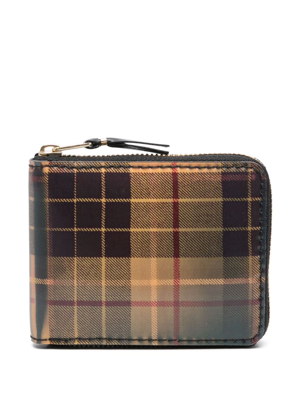 Comme Des Garçons Wallet CDG Lenticular 虹彩光泽钱包 - 黄色