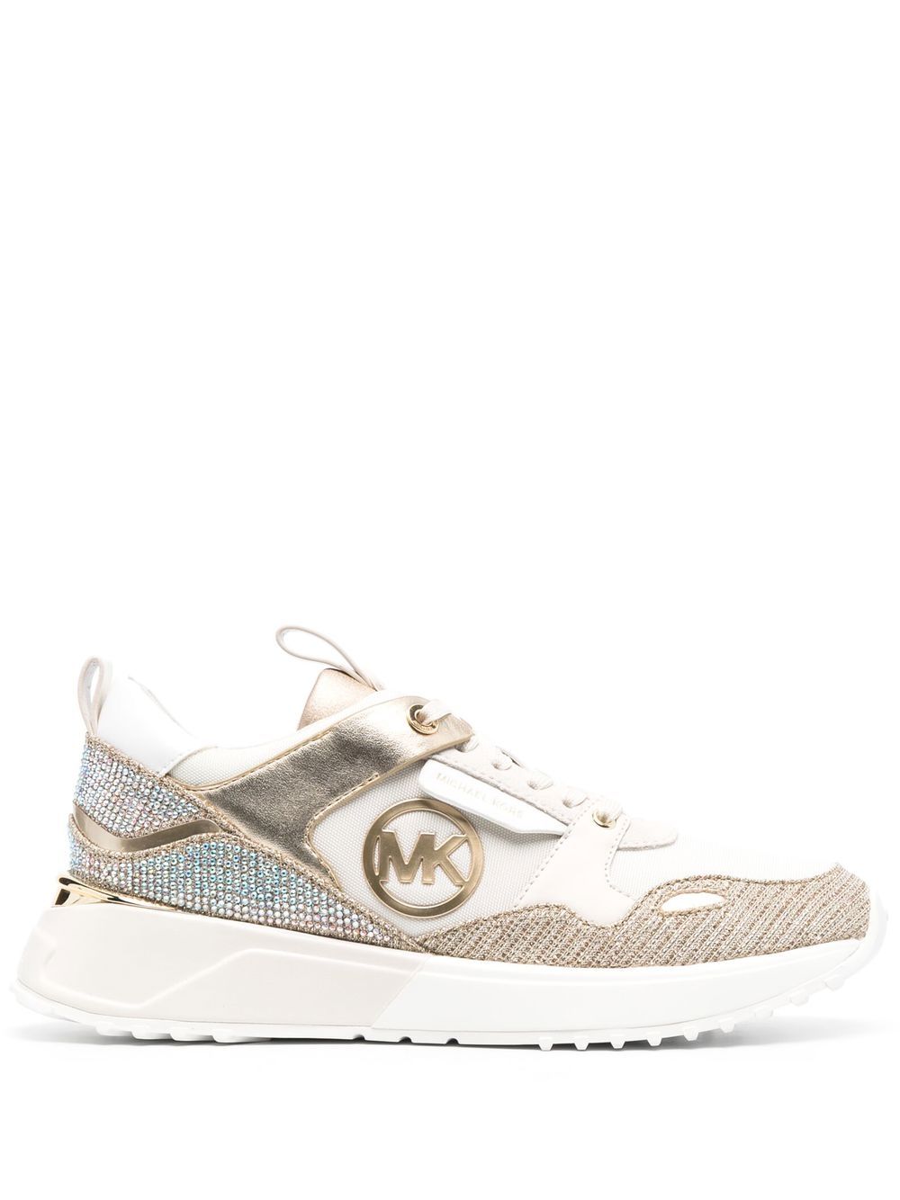Michael Michael Kors logo标牌细节运动鞋 - 中性色
