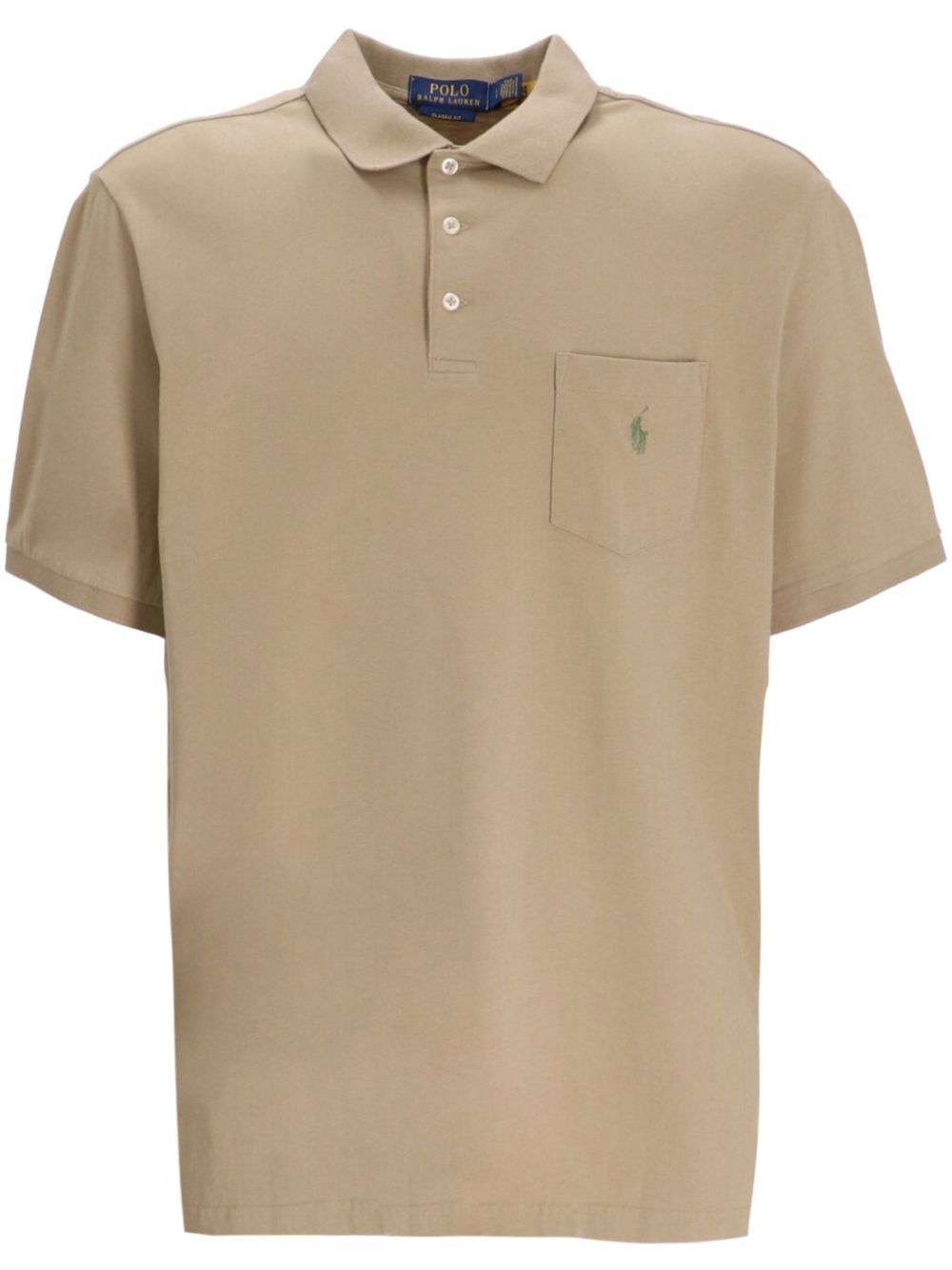 Polo Ralph Lauren logo刺绣棉polo衫 - 中性色
