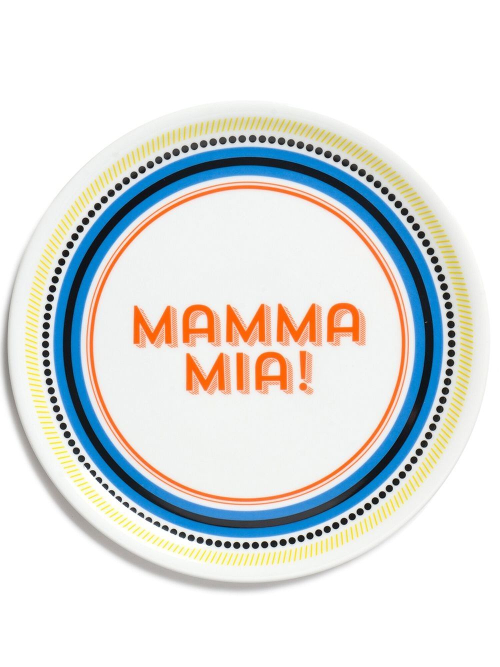 Bitossi Home Mamma Mia 比萨盘套装（六件装） - 白色