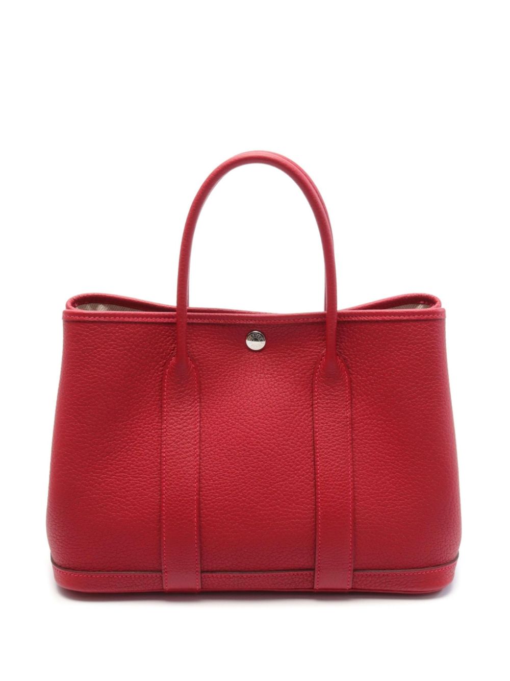 Hermès Pre-Owned Garden Party TPM 手提包（2019年典藏款） - 红色