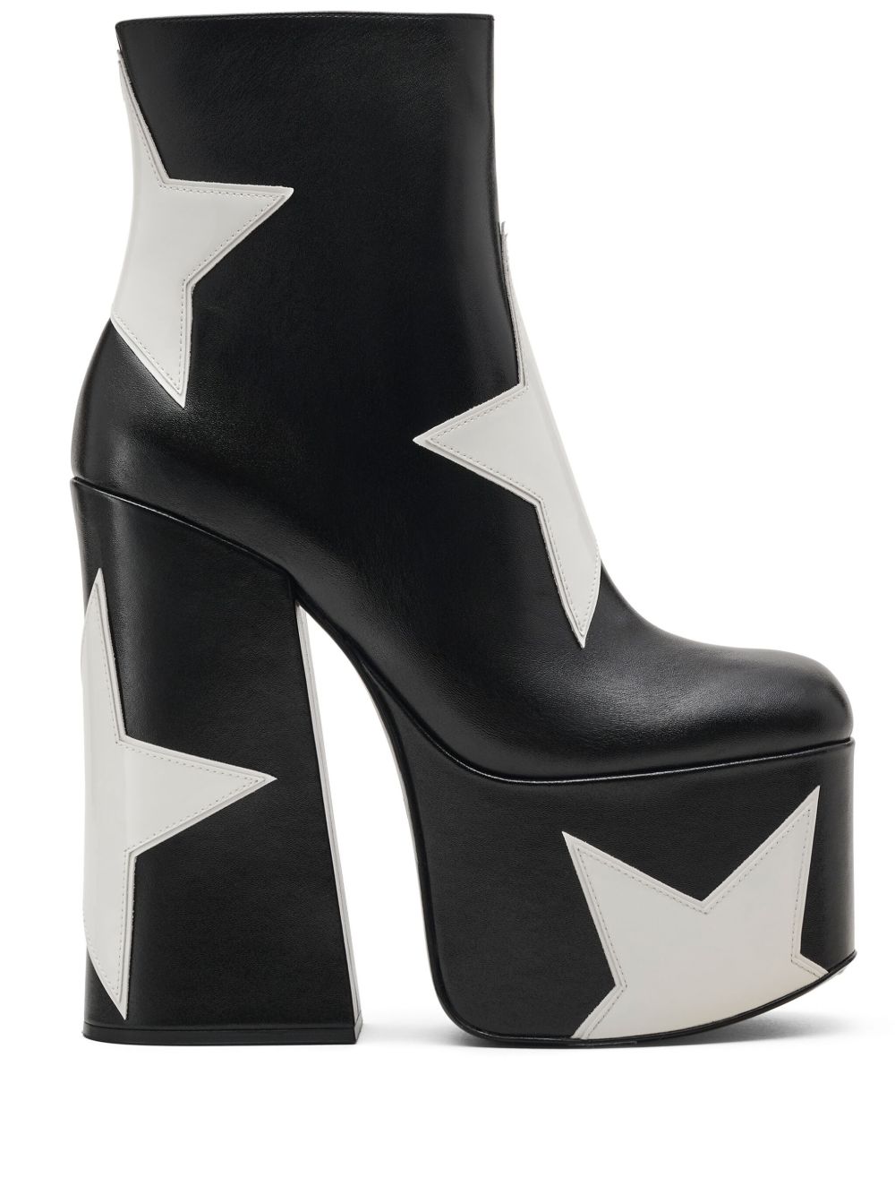 Marc Jacobs The Star Patchwork Kiki 厚底靴 - 黑色