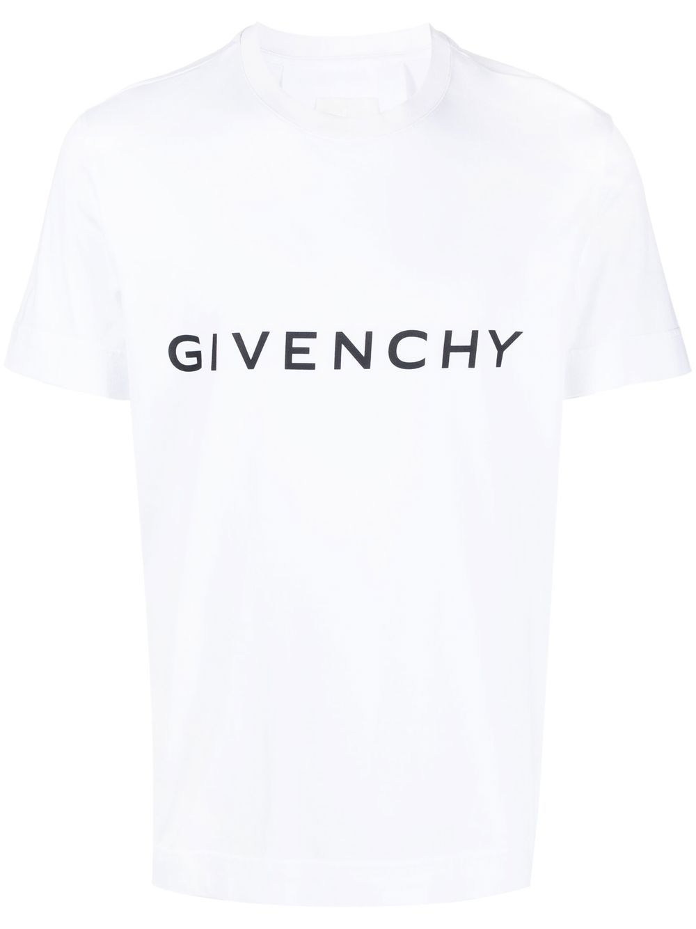 Givenchy logo印花短袖T恤 - 白色