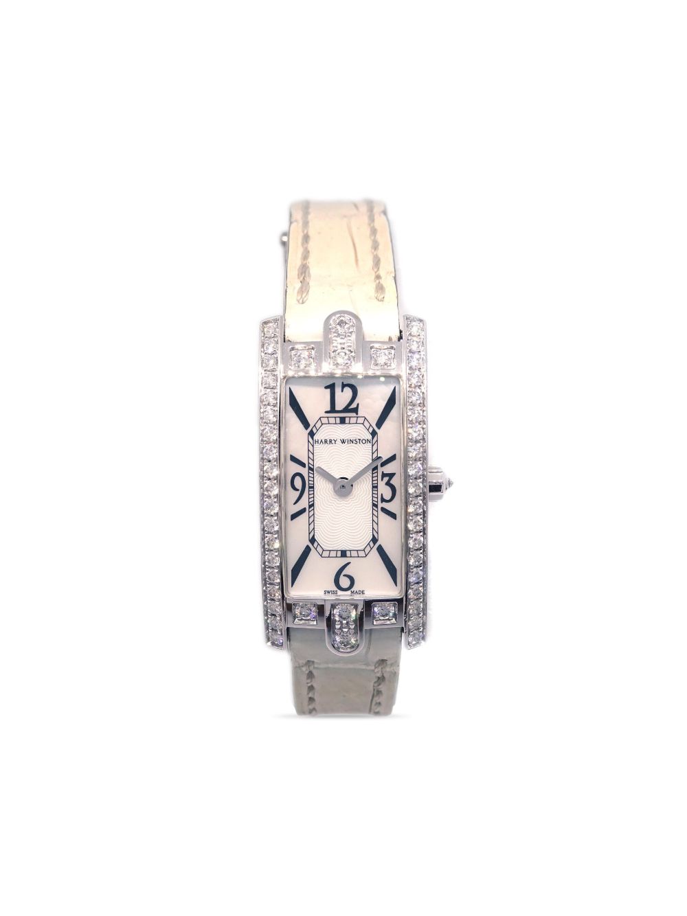 Harry Winston Miss Protocole 32毫米腕表（1990-2000年代典藏款） - 白色