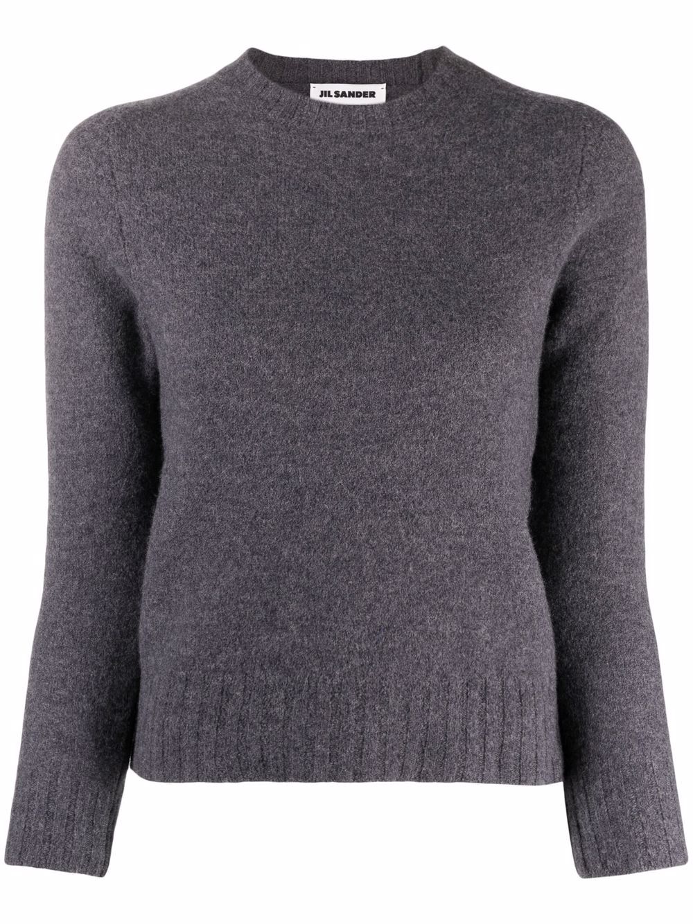 Jil Sander 针织长袖毛衣 - 灰色