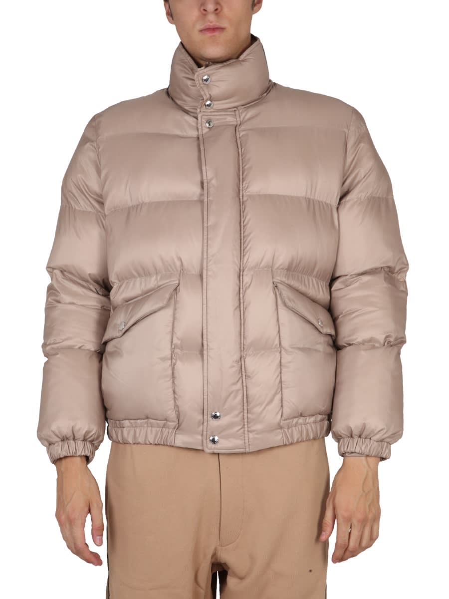 Alexander McQueen 涂鸦Logo印花羽绒服