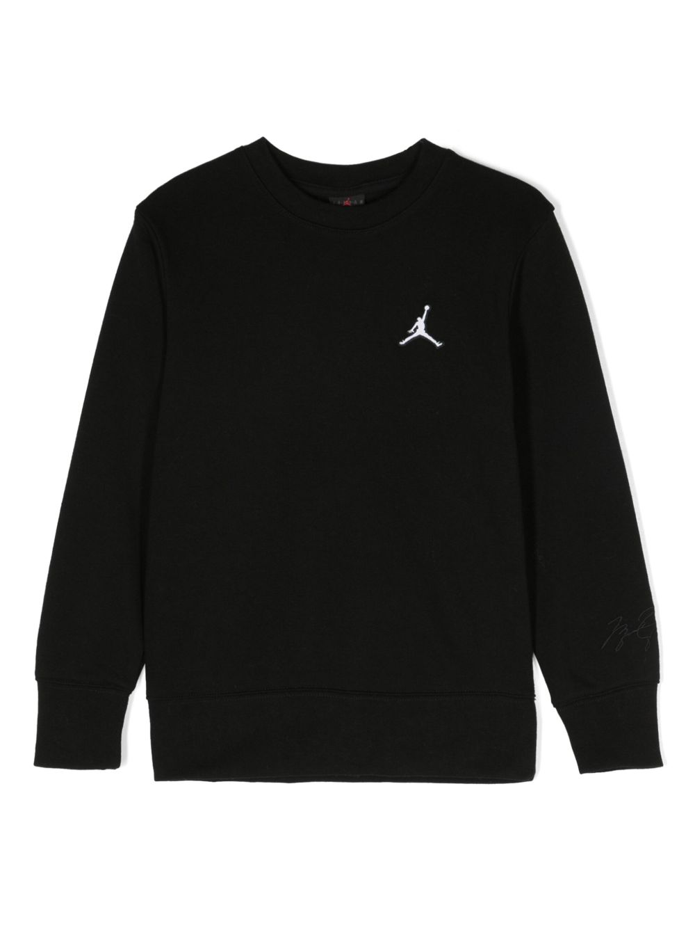 Jordan Kids Jumpman 贴花平纹针织卫衣 - 黑色