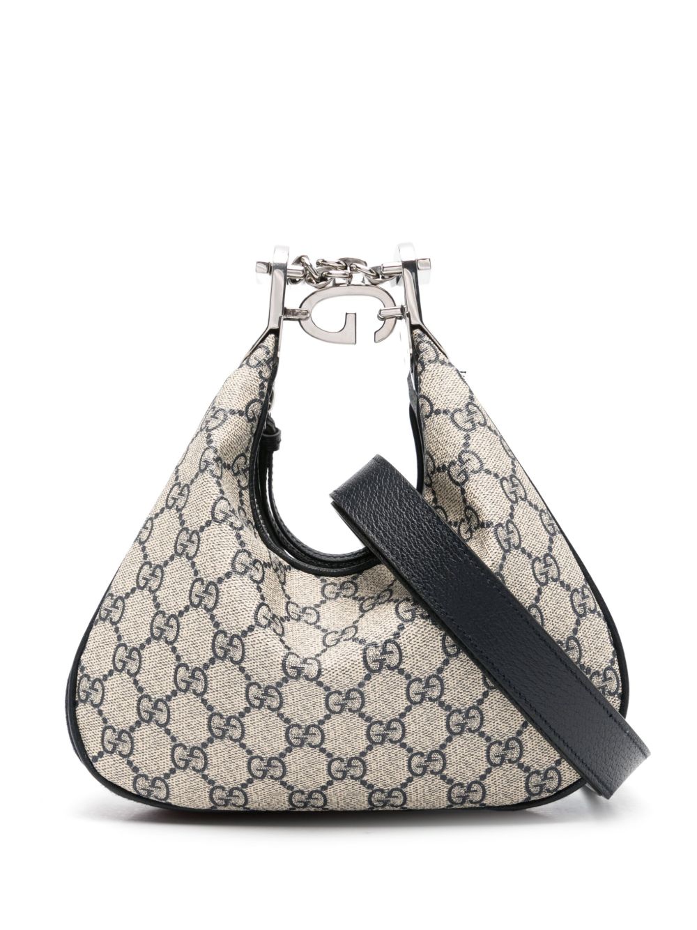 Gucci Gucci Attache 小号单肩包 - 蓝色