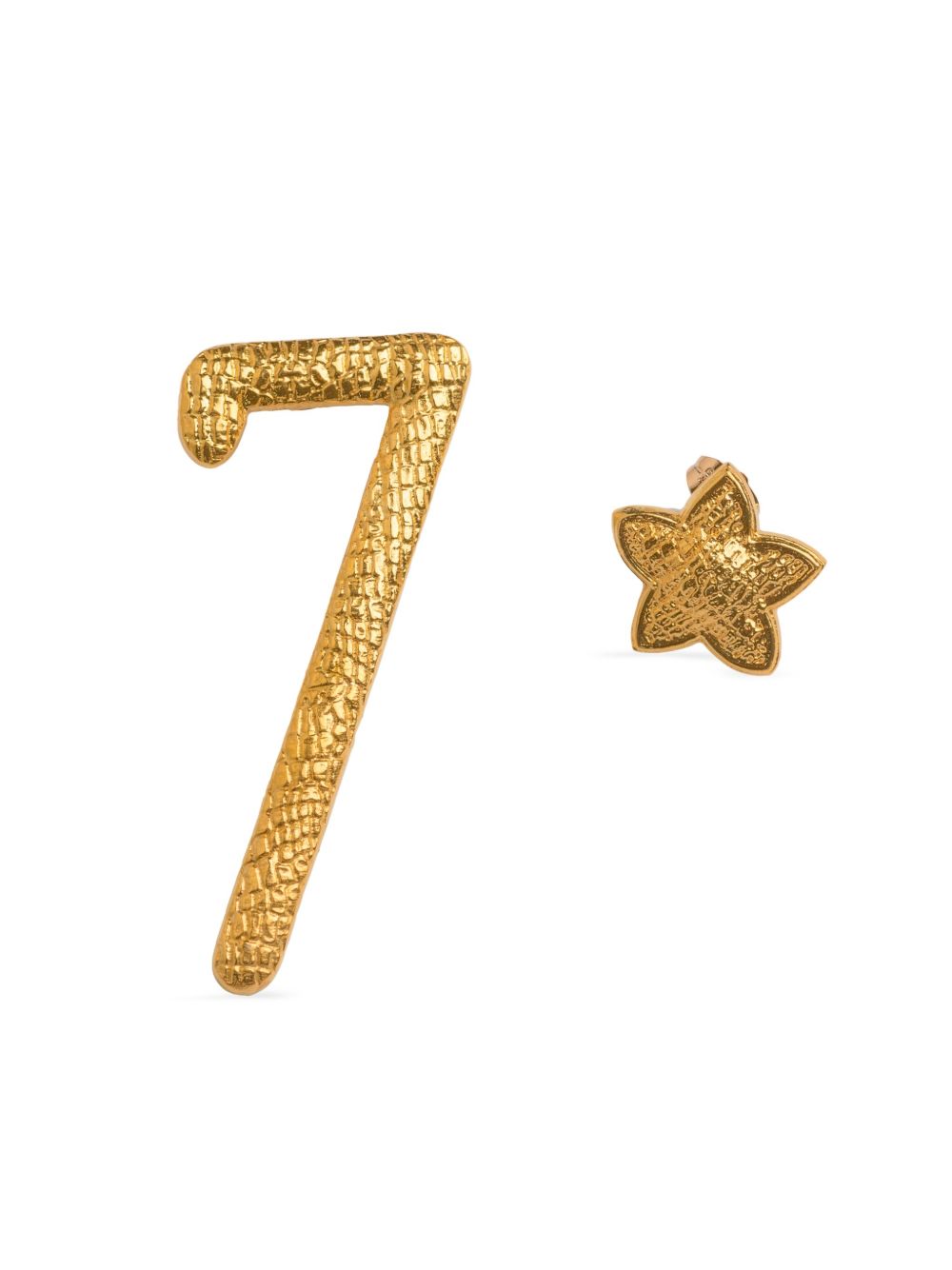 Natia X Lako Number 7 耳环 - 金色