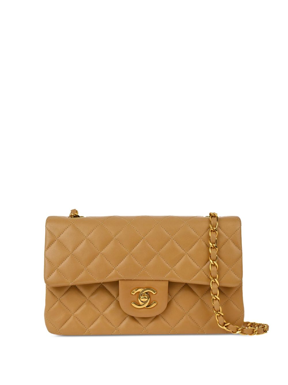 CHANEL Pre-Owned Double Flap 小号单肩包（1997年典藏款） - 中性色