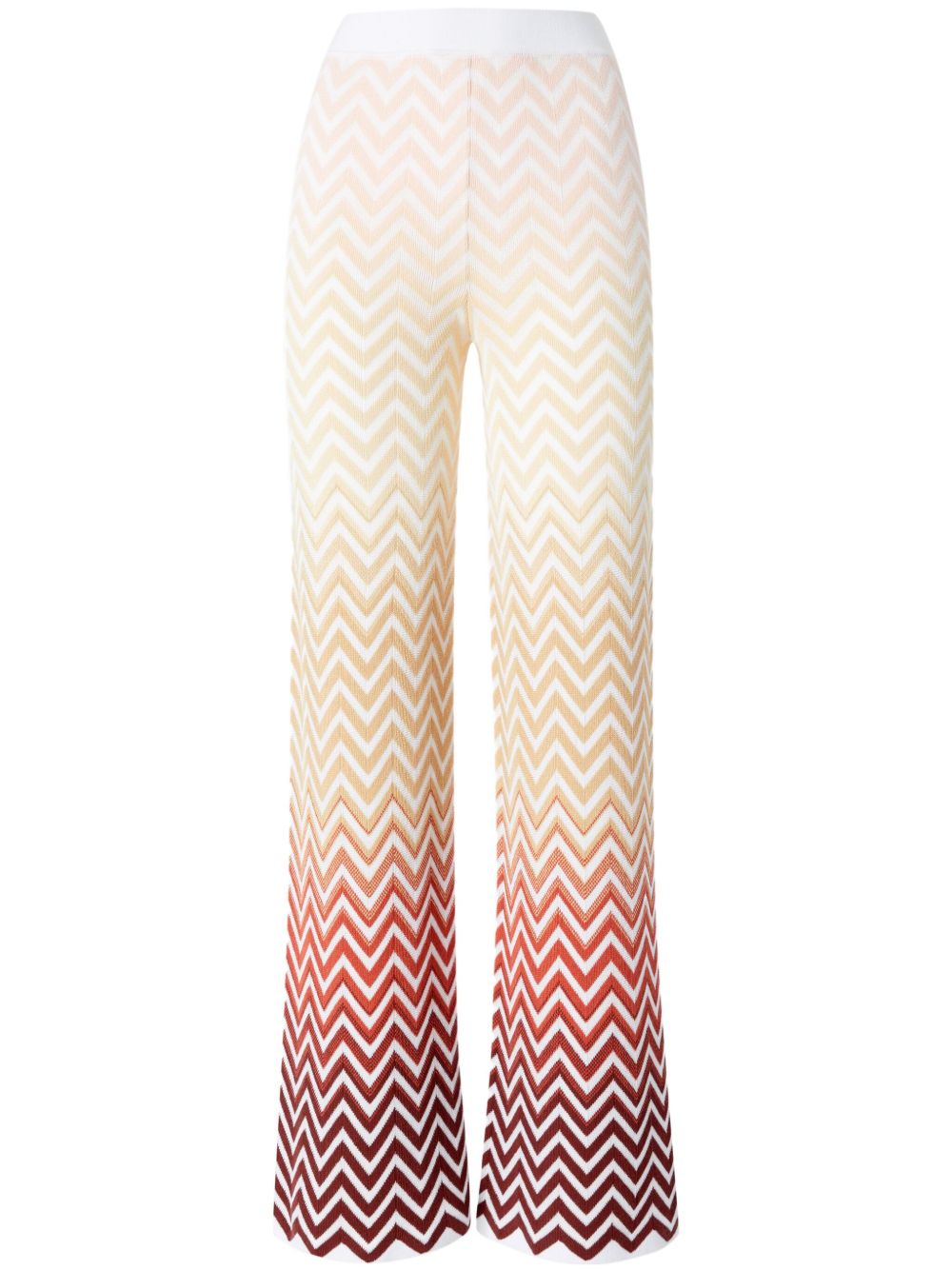 Missoni Zigzag 长裤 - 白色