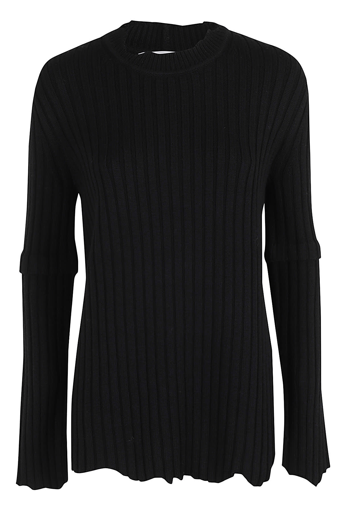 Helmut Lang D罗纹圆领