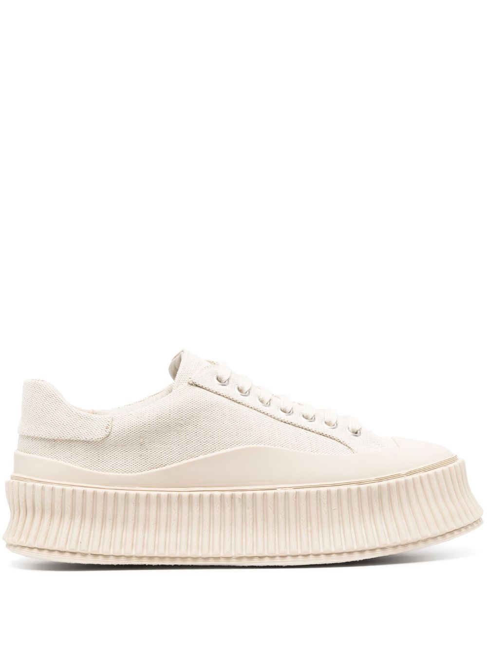 Jil Sander 皮质低帮运动鞋 - 中性色