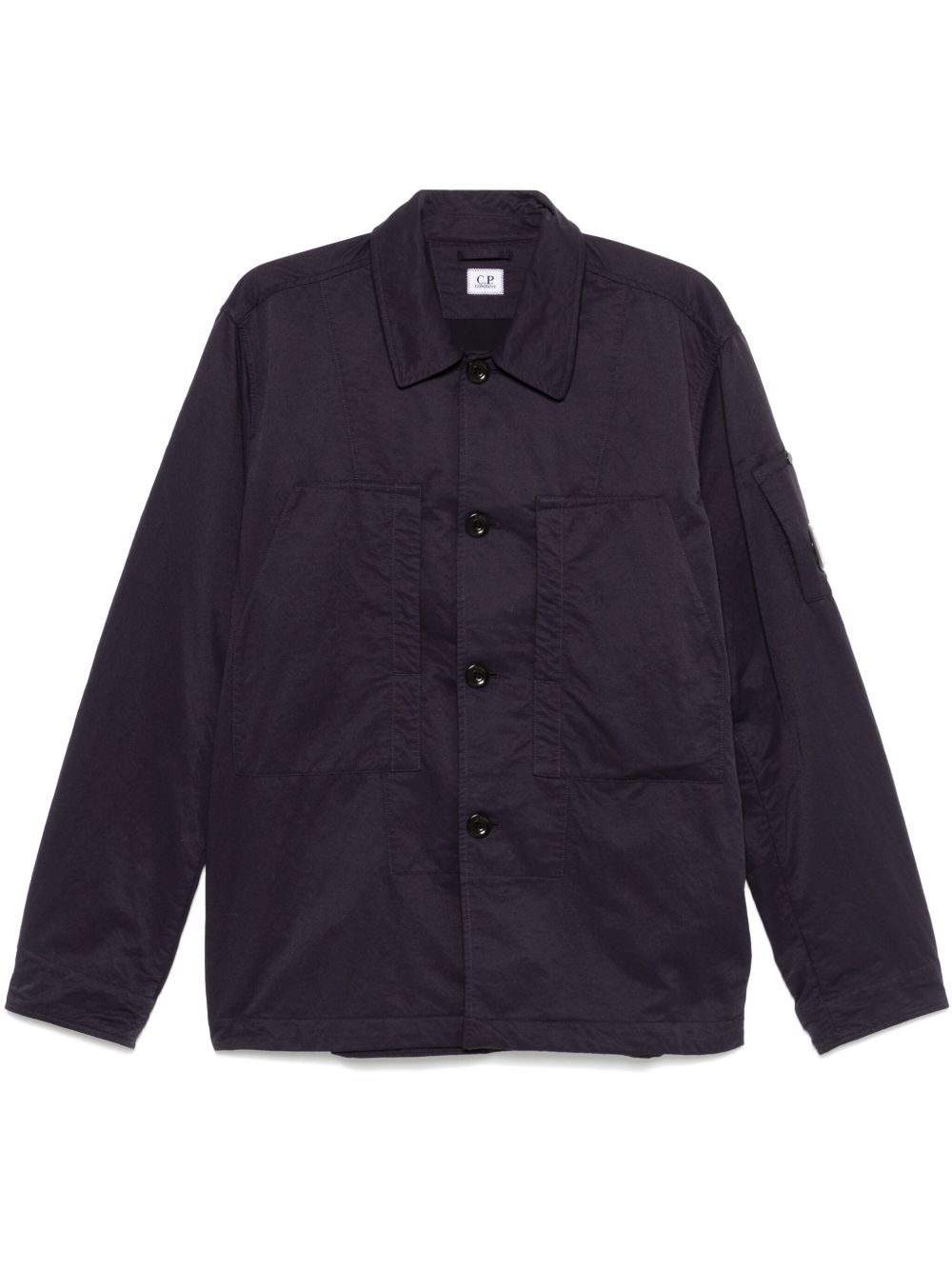 C.P. Company 镜片细节衬衫 - 蓝色