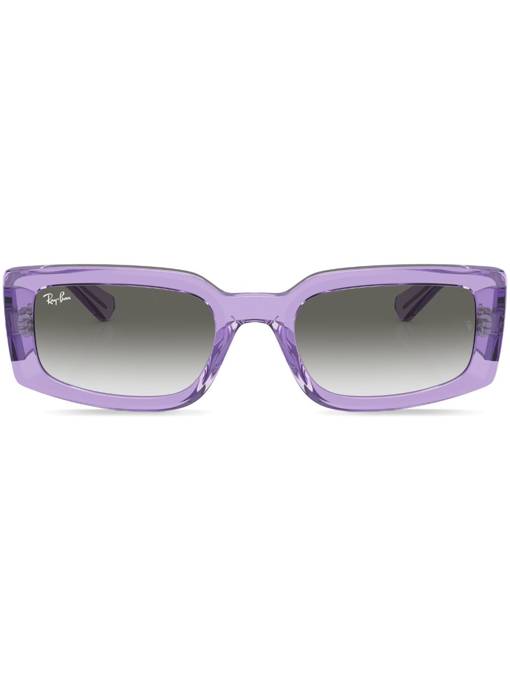 Ray-Ban Kiliane Bio-Based 长方形镜框太阳眼镜 - 紫色