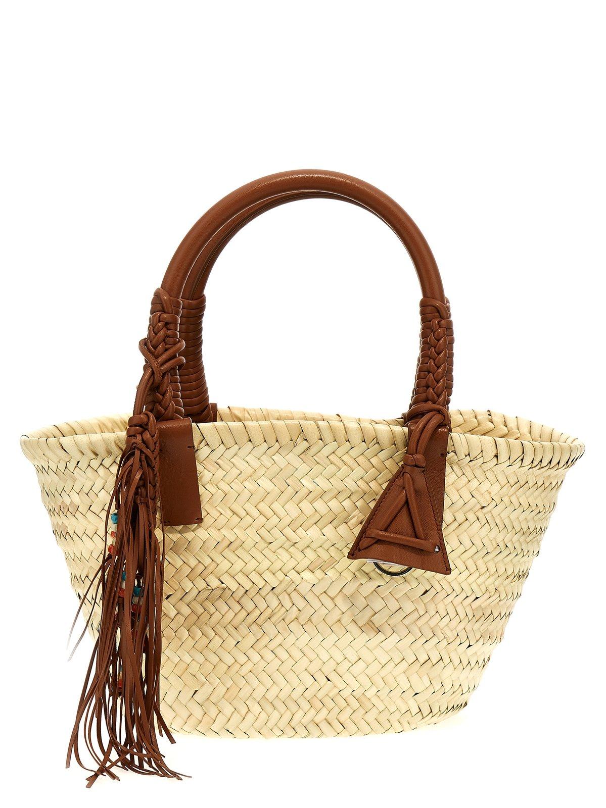 Alanui Icon Palm Leaf Tote Bag