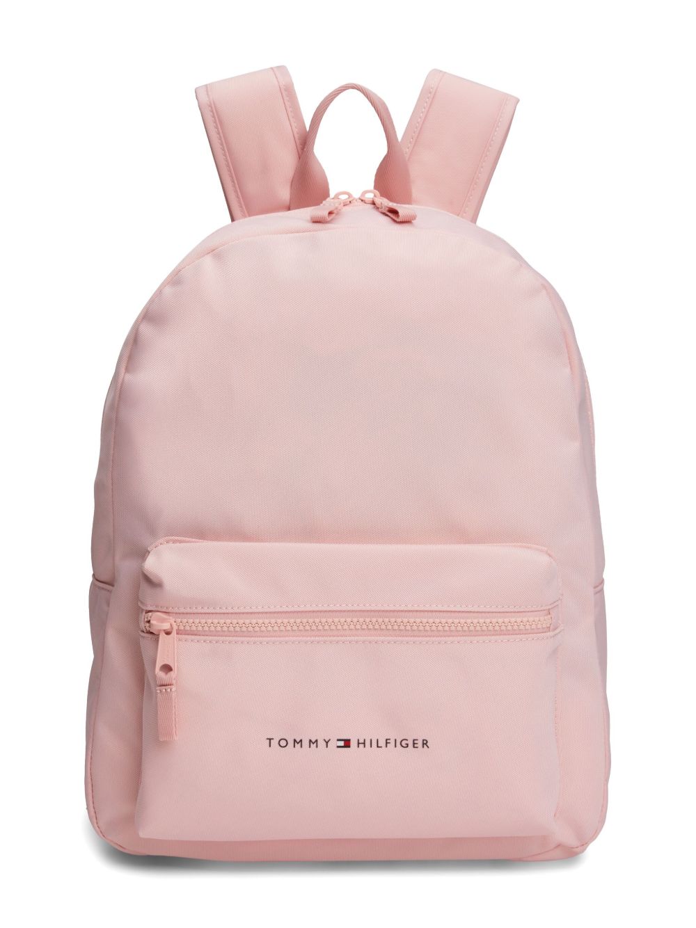 Tommy Hilfiger Junior logo 拱形手柄双肩包 - 粉色