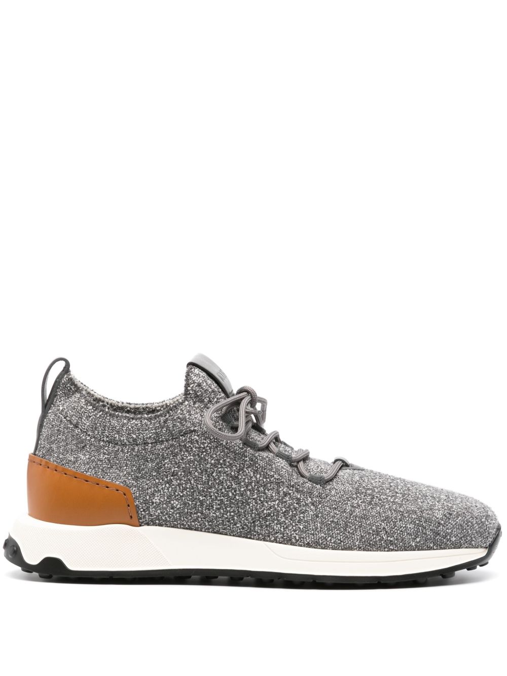 Tod's 针织套穿式运动鞋 - 灰色