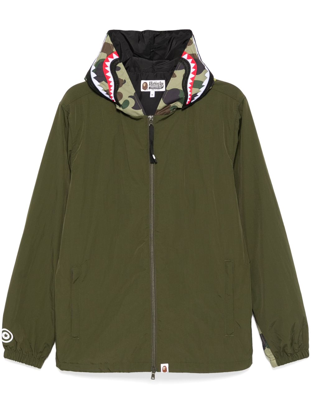 A BATHING APE® 1ST Camo Shark 连帽夹克 - 绿色
