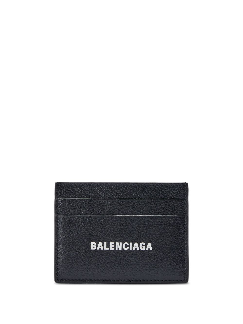 Balenciaga Cash logo印花卡夹 - 黑色