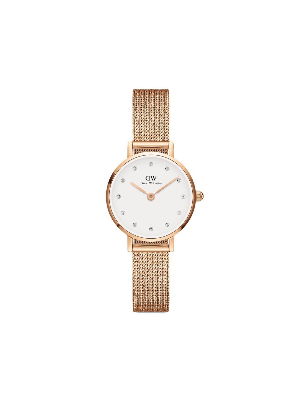 Daniel Wellington Petite Press Studio 24毫米腕表 - 白色