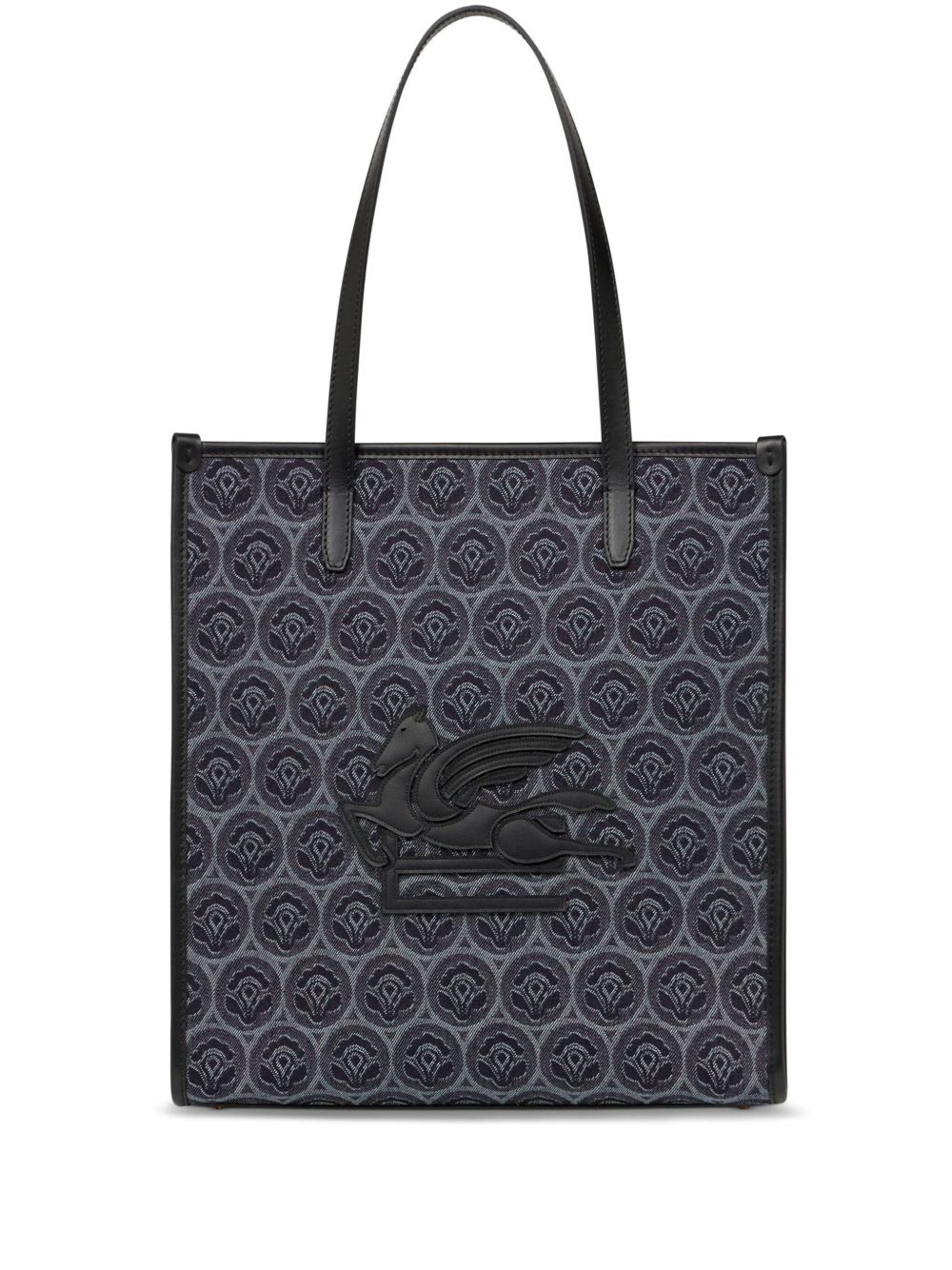ETRO Love Trotter 中号牛仔手提包 - 蓝色
