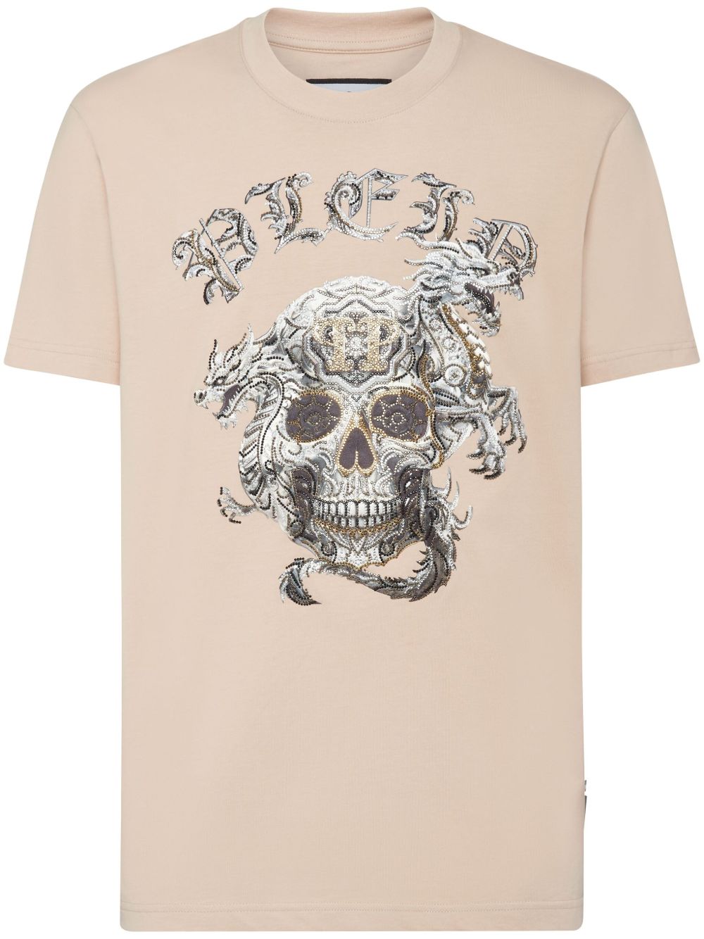 Philipp Plein SS 骷髅头印花T恤 - 中性色