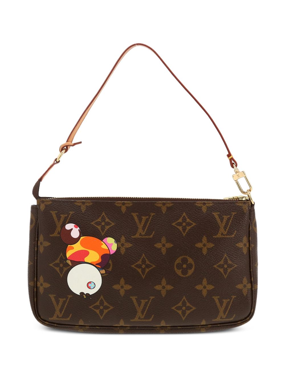 Louis Vuitton Pre-Owned Panda Pochette Accessoires 手提包（2024年典藏款） - 褐色