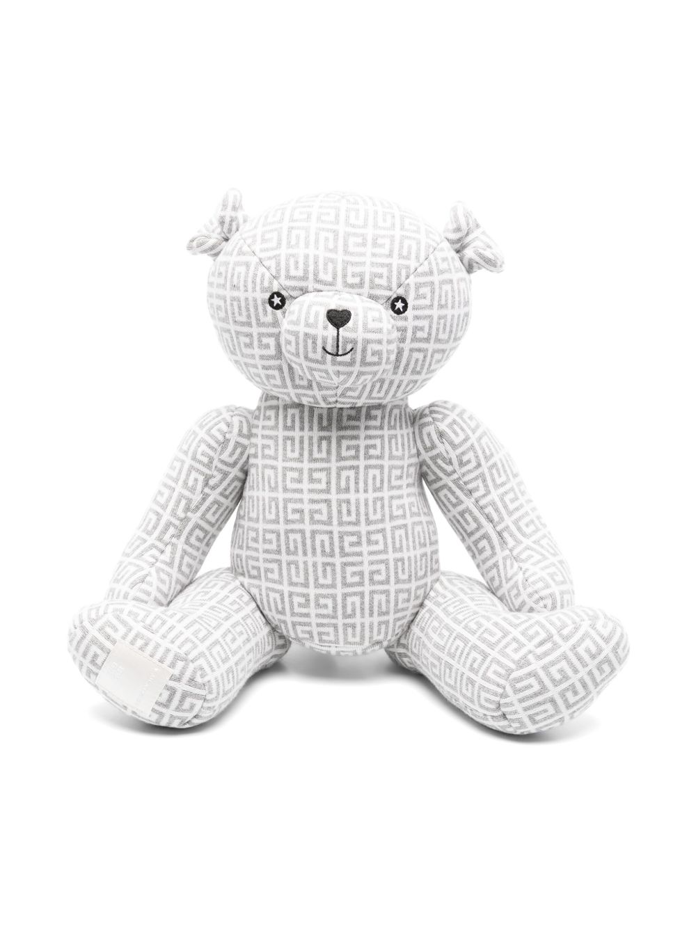 Givenchy Kids 4G 小熊填充玩具 - 灰色