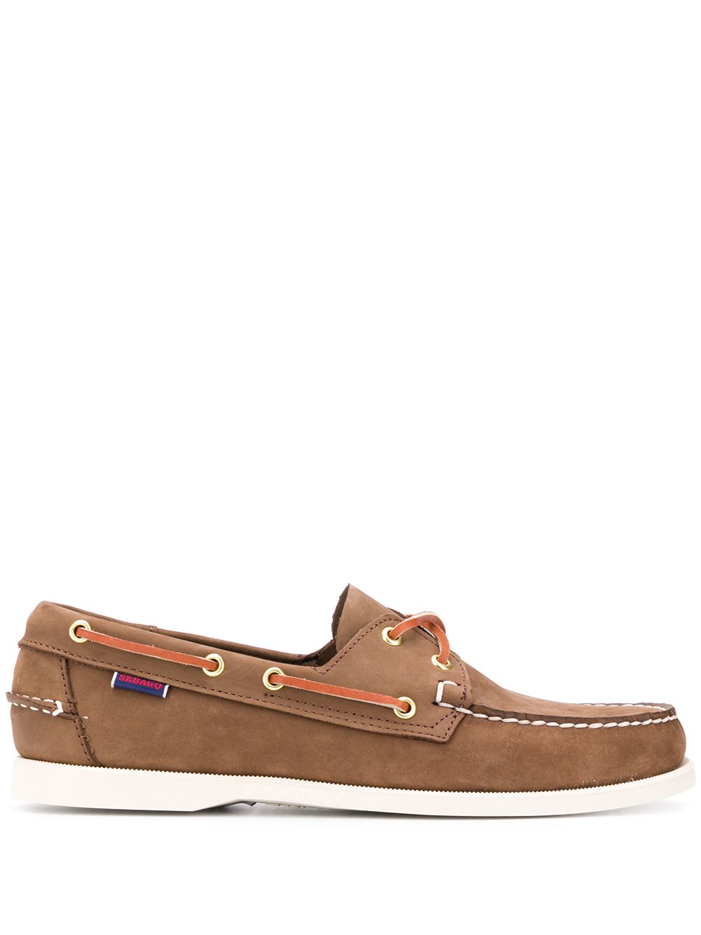 Sebago Dockside Portland 帆船鞋 - 褐色